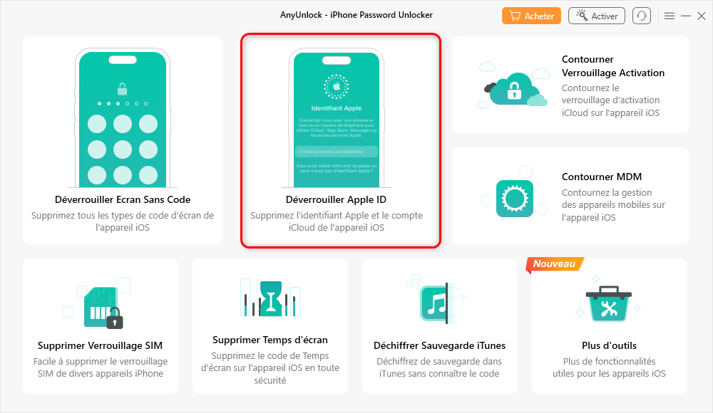 supprimer compte icloud,supprimer identifiant Apple