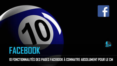 fonctionnalités des pages Facebook