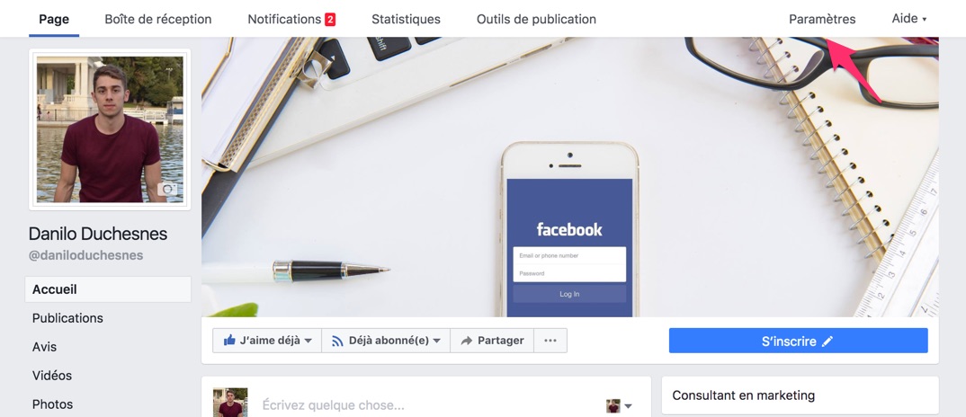 fonctionnalités des pages Facebook : Ciblage des publications