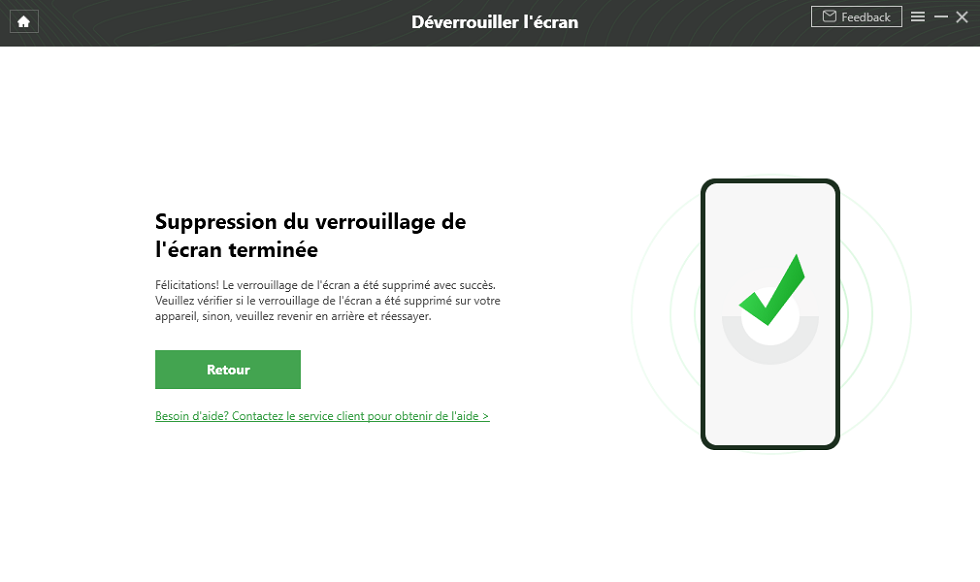 DroidKit : Suppression du verrouillage écran