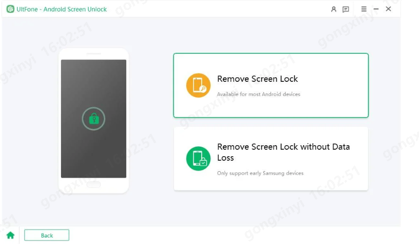 UltFone Android Unlock : Remove Screen Lock