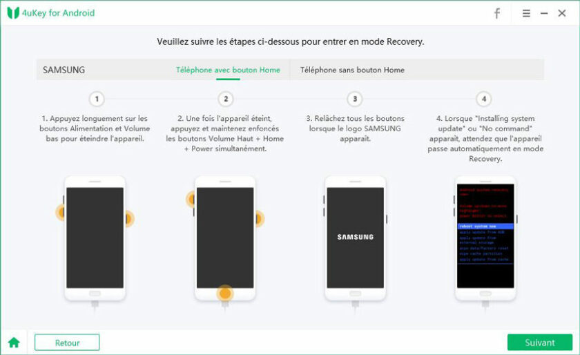 Déverrouiller un smartphone Samsung sans perdre les données