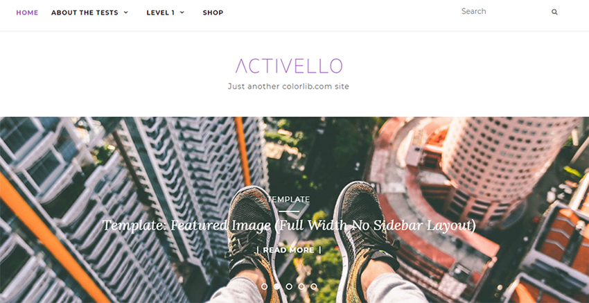 Activello – thème Blog