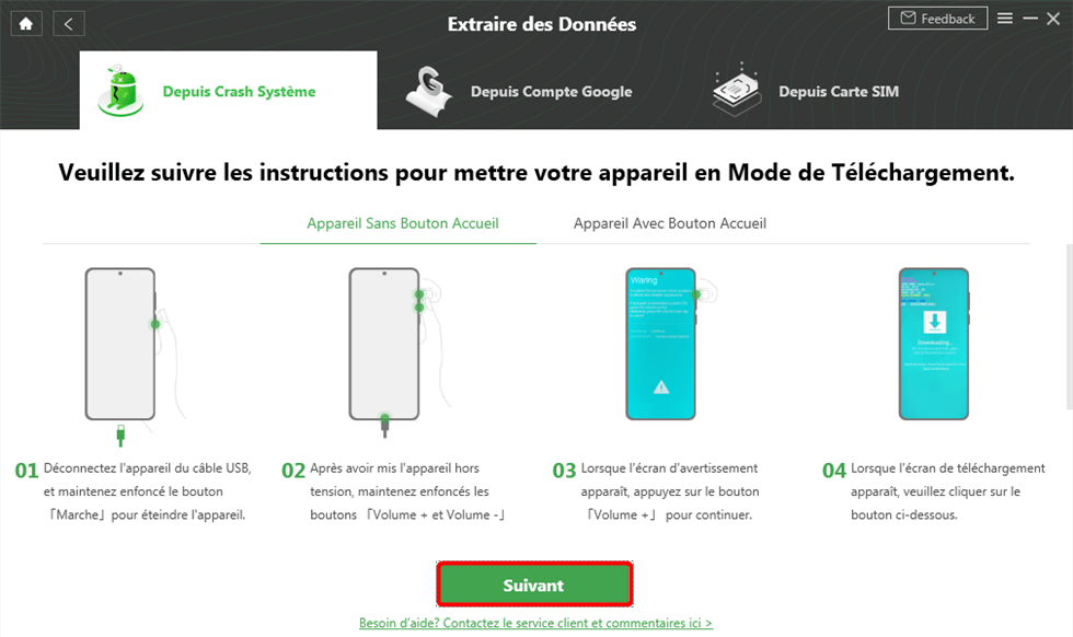 récupérer données téléphone,écran noir,écran cassé