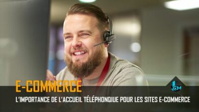 Accueil téléphonique site e-commerce