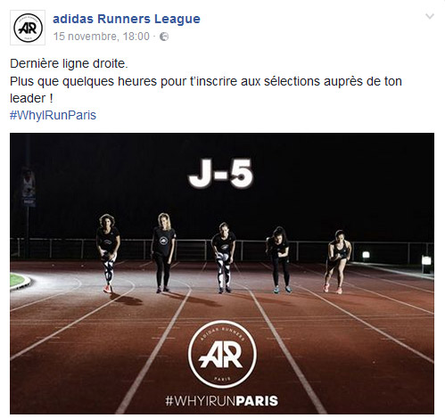 Adidas runners league - www.journalducm.com