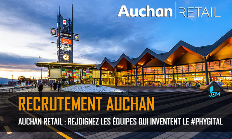 Auchan Retail : Rejoignez les équipes qui inventent le #phygital