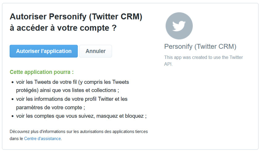 Personify,CRM Twitter