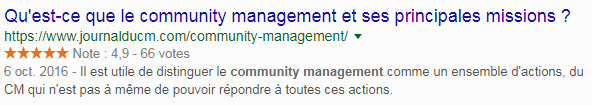 balise meta description sur Google