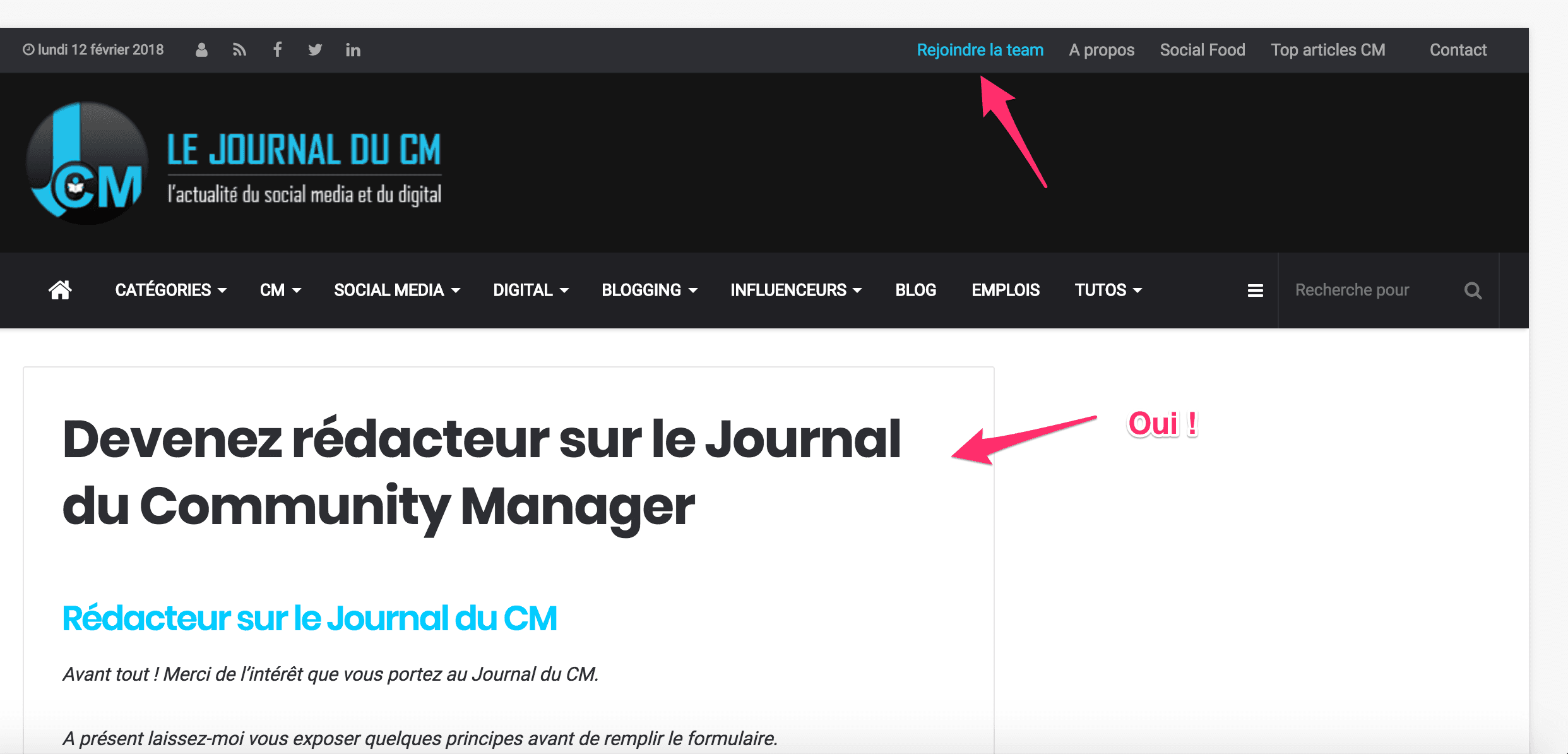 lancer un blog
