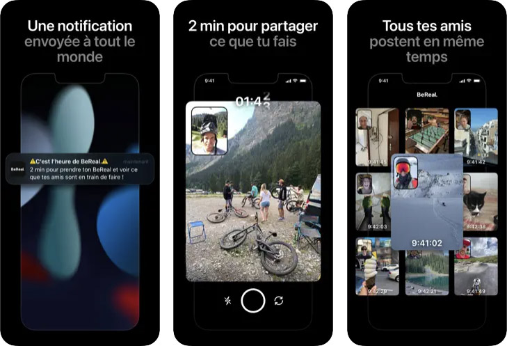 BeReal,Réseau social