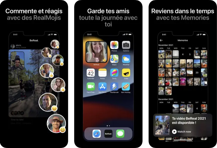 BeReal,Réseau social