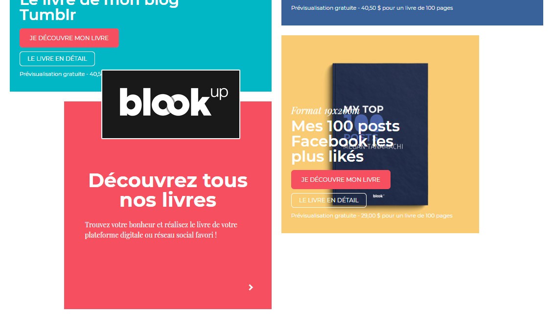 Livres BlookUp