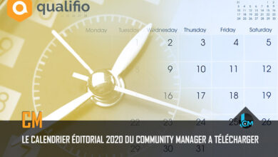 Calendrier éditorial 2020 du community manager