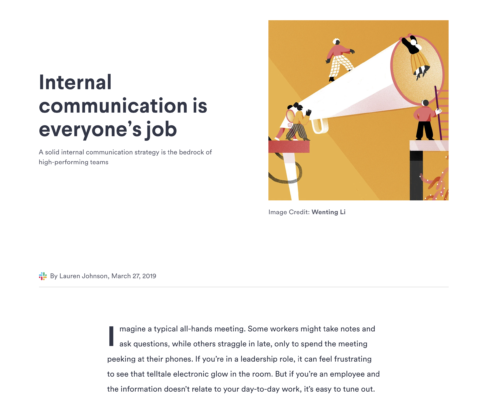 Exemple SLACK