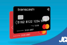 Carte de paiement et recharge Transcash