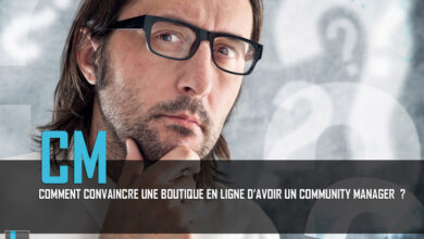 community manager,boutique en ligne