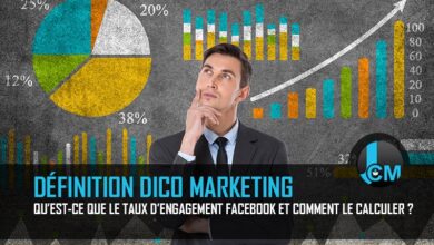 Dictionnaire Marketing Calcul et Taux Engagement Facebook Journal du Community Manager