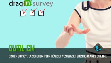 Drag'n Survey sondages quiz et questionnaires en ligne pour le community manager