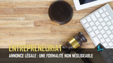 annonce légale