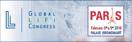Présentation du log de l'événement Global LiFi Congress