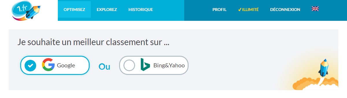 Classement Google ou Bing & Yahoo