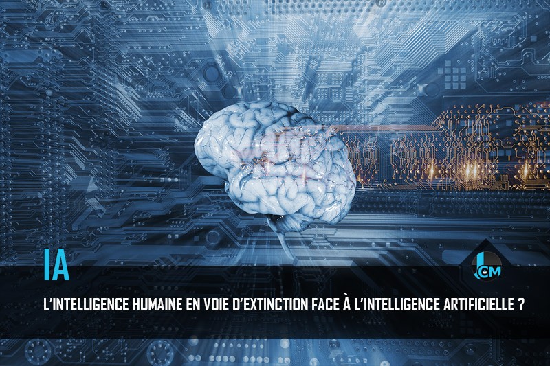 Intelligence humaine en voie d'extinction face a l'intelligence humaine