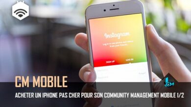 Iphone pas cher pour son community management