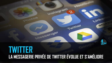 messagerie privée de Twitter