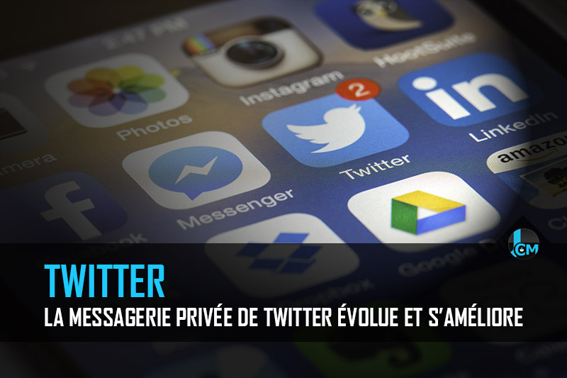 messagerie privée de Twitter