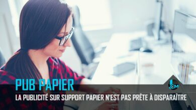 Publicité sur support papier