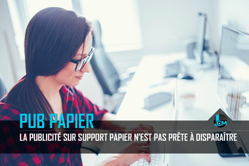 Publicité sur support papier