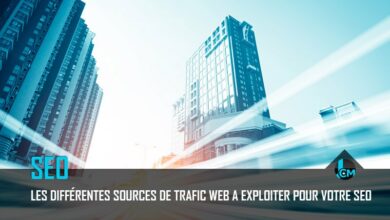 Les differentes sources de trafic web