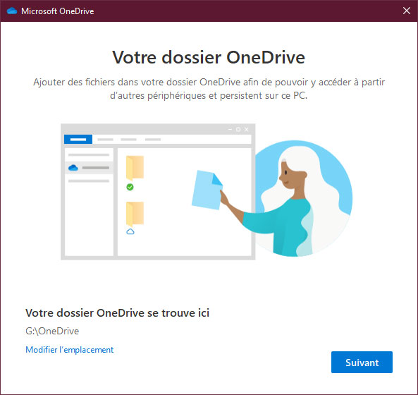 Dossier OneDrive