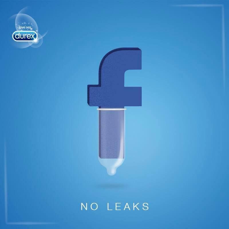 Exemple de Newsjacking : Durex avec l'affaire Cambridge Analytica