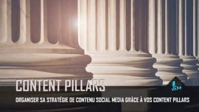 Organiser sa stratégie de contenu Social Media grâce a vos content pillars