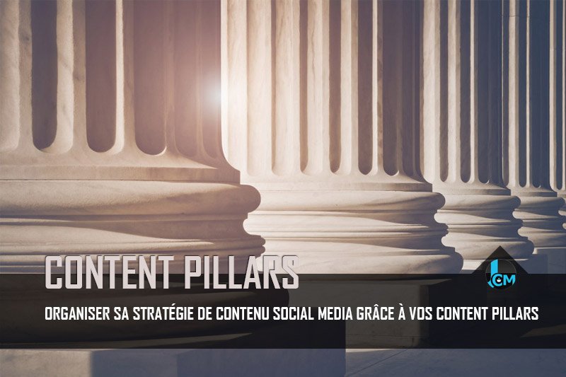 Organiser sa stratégie de contenu Social Media grâce a vos content pillars