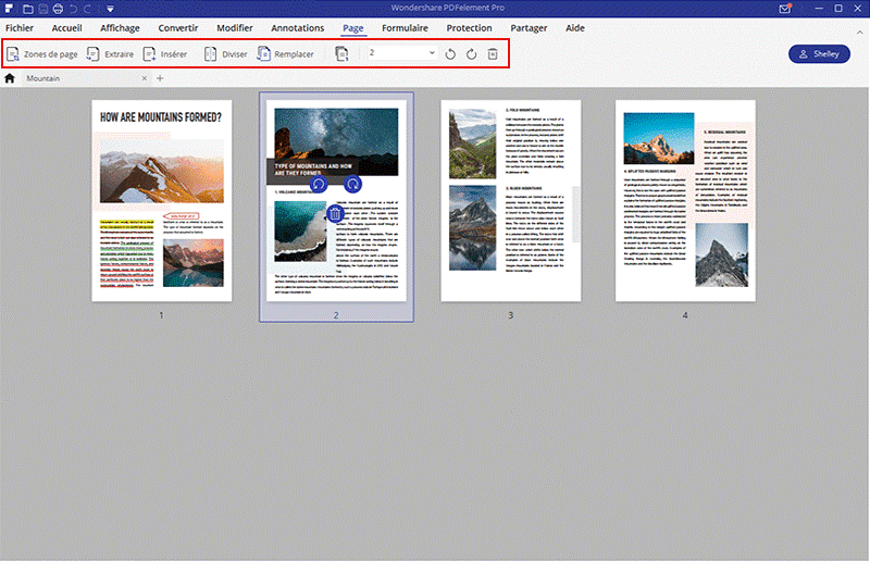 PDFElement Ajout de pages