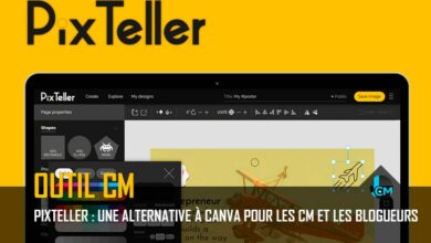 Pixteller alternative à Canva