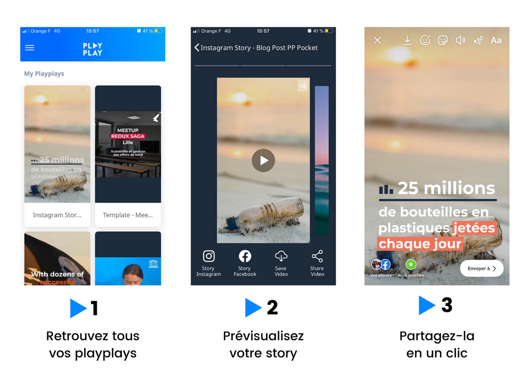 L'application mobile PlayPlay