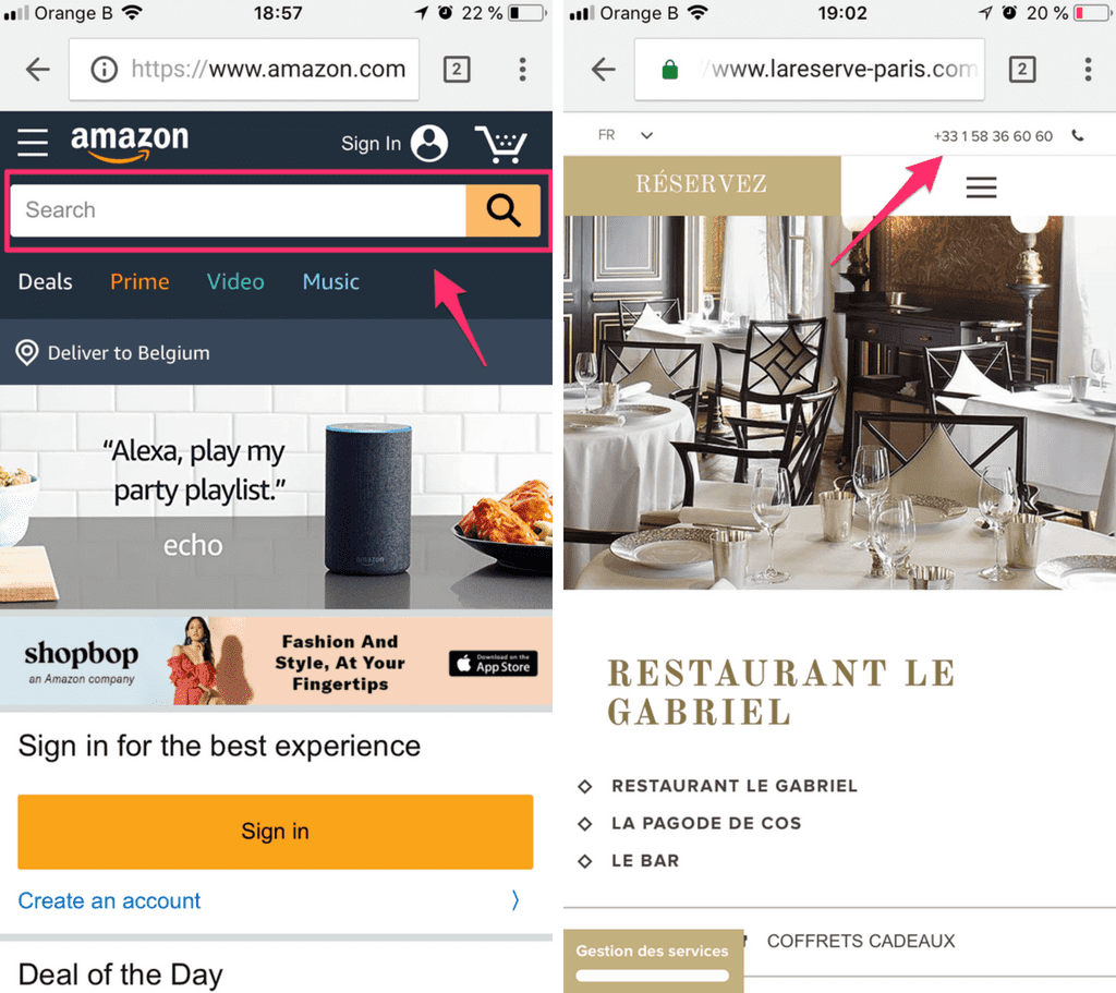 Optimiser votre site web pour un mobile