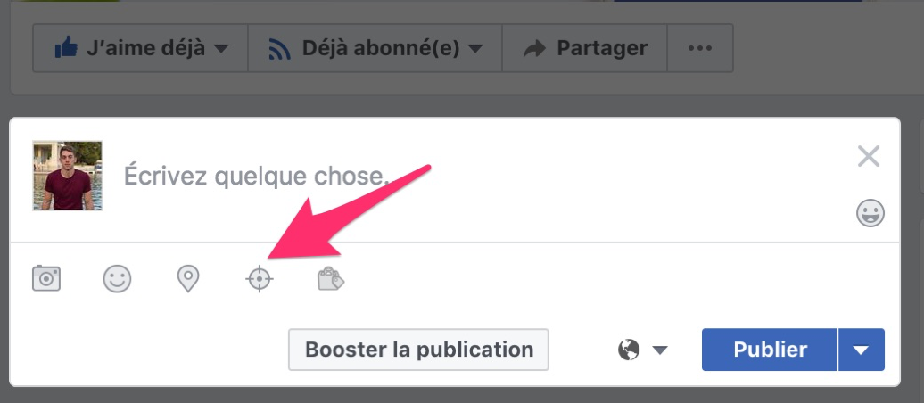 fonctionnalités des pages Facebook