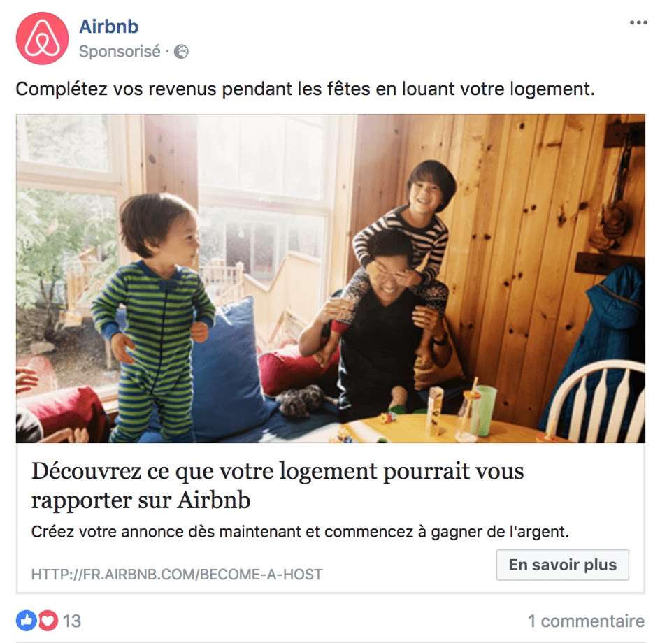 L'anatomie d'une publicité Facebook