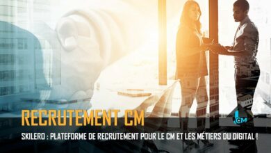 Skilero plateforme de recrutement community manager et métiers digital