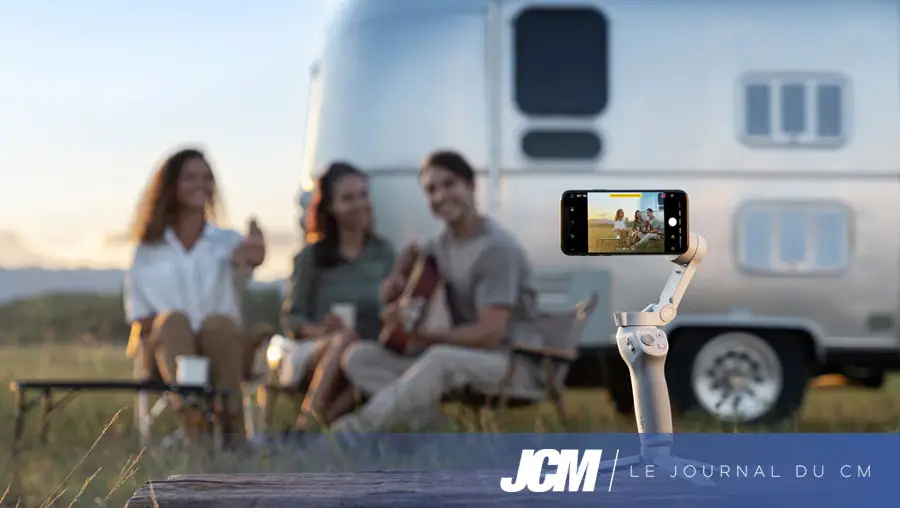 Stabilisateur DJI Osmo 4 pour smartphone