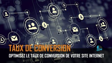 Taux de conversion site internet