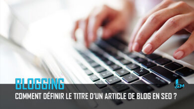 Titre article blog SEO