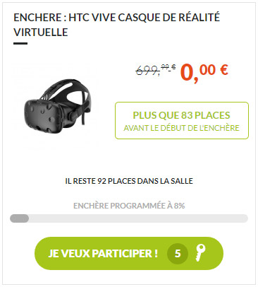 Twinies : casque de réalité virtuelle HTC Vive