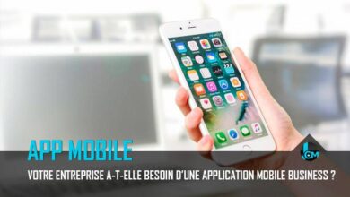 Application mobile business