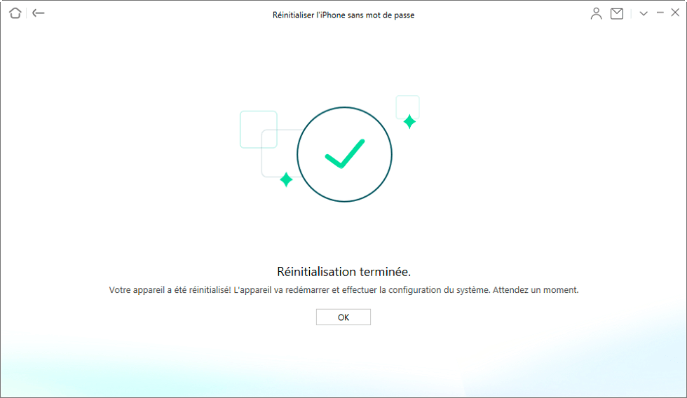 AnyFix : Réparation iOS - Réinitialiser iPad